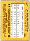 1986 Donruss Wayne Krenchicki