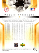2004 SP Legendary Cuts Willie Randolph