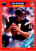 1989 Pro Set Billy Joe Tolliver #536 Rookie