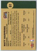 2001 Fleer Platinum Matt Harpring #61