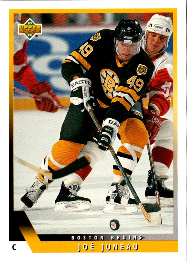 1993 Upper Deck Joe Juneau #343