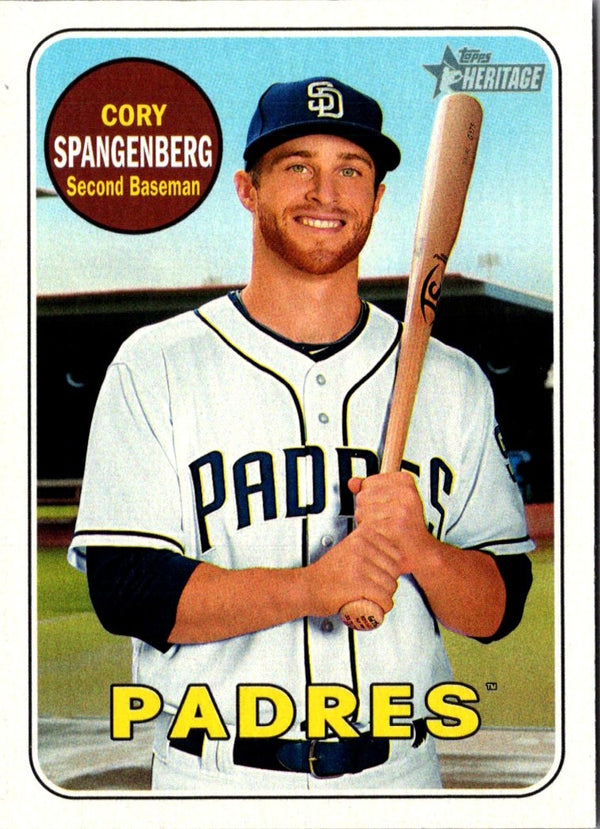 2018 Topps Heritage Cory Spangenberg #281
