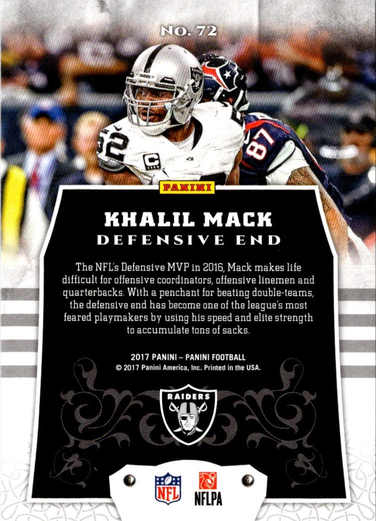 2017 Panini Khalil Mack