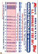 1989 Topps Kmart Dream Team Harold Reynolds