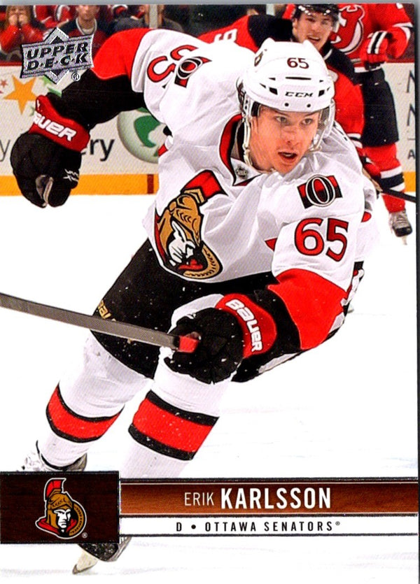 2012 Upper Deck Erik Karlsson #130