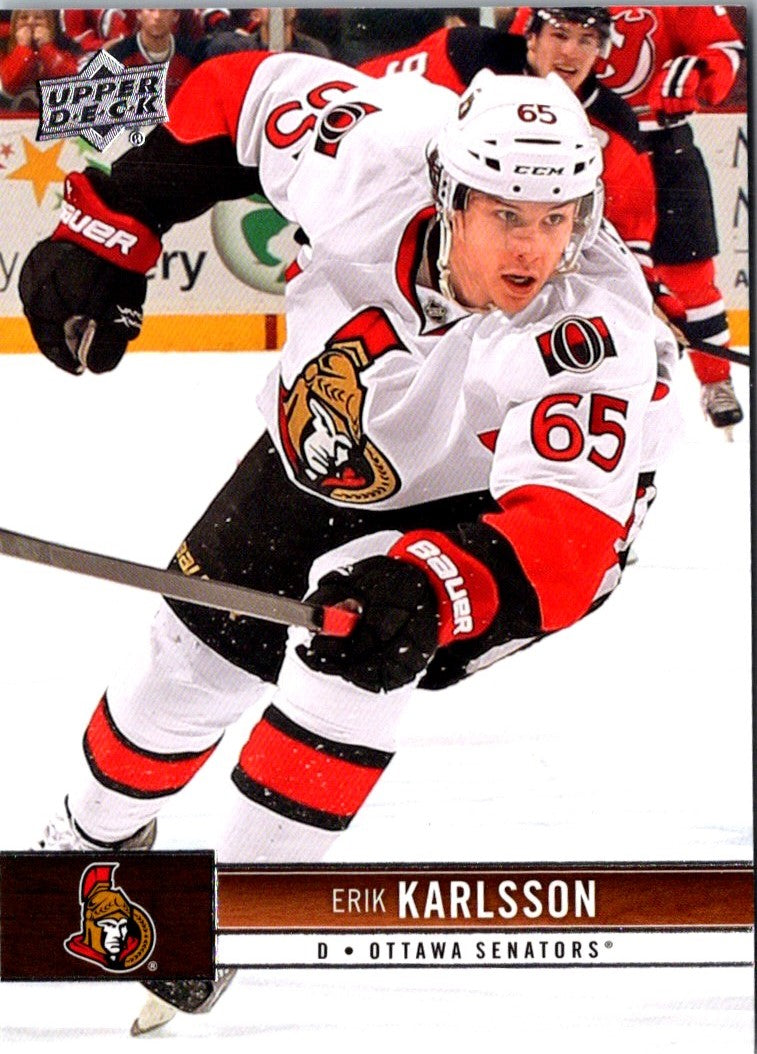 2012 Upper Deck Erik Karlsson