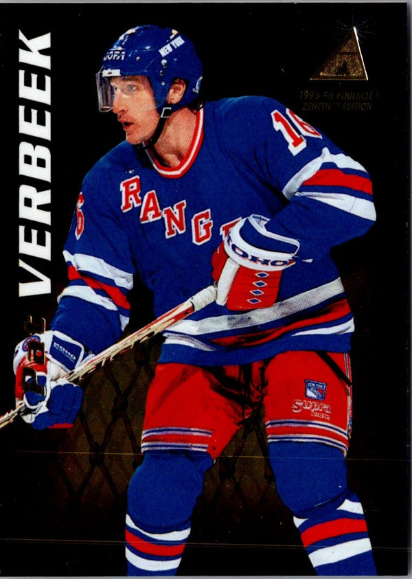 1995 Zenith Pat Verbeek #82