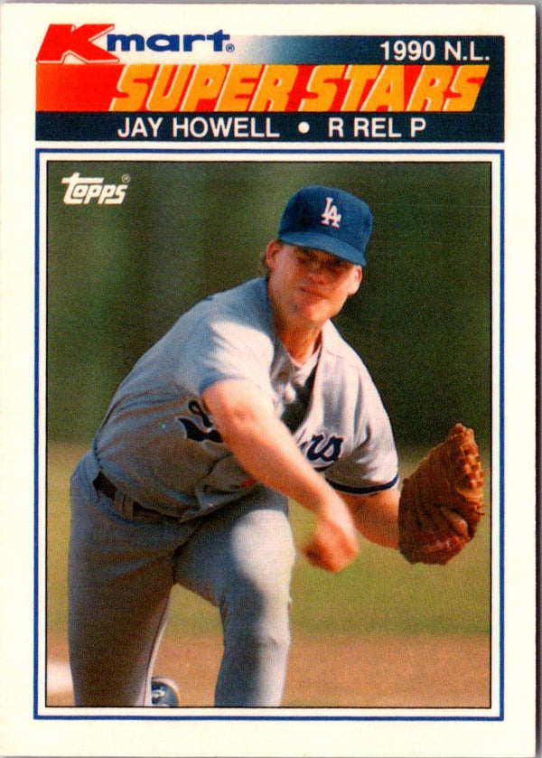 1990 Topps Kmart Super Stars Jay Howell #13