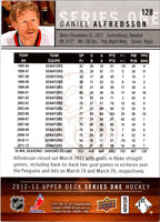 2012 Upper Deck Daniel Alfredsson #128