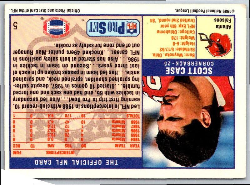 1989 Pro Set Scott Case