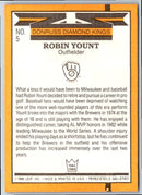 1989 Donruss Diamond  Kings Robin Yount