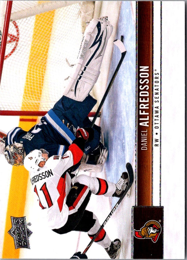 2012 Upper Deck Daniel Alfredsson #128