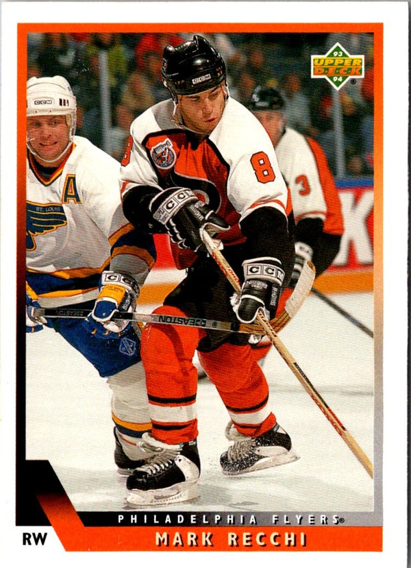 1993 Upper Deck Mark Recchi #350