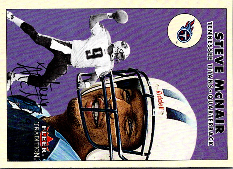2000 Fleer Tradition Steve McNair #32