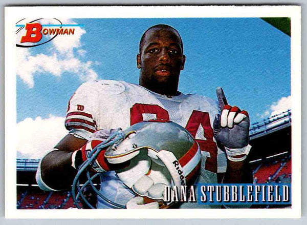 1993 Bowman Football Dana Stubblefield #3