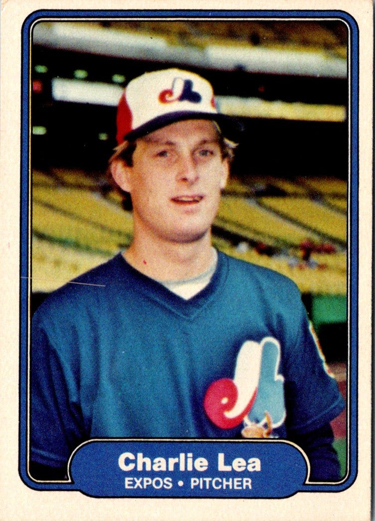 1982 Fleer Charlie Lea