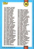 1991 Topps Checklist 3 #396