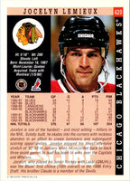 1993 Score Jocelyn Lemieux #420