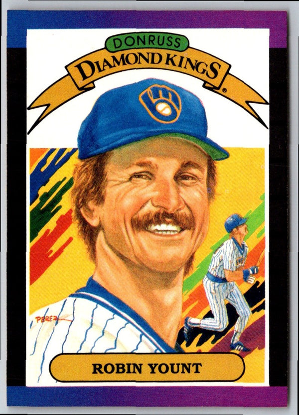 1989 Donruss Diamond  Kings Robin Yount #5