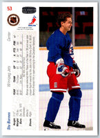 1991 Upper Deck French Stu Barnes #53A