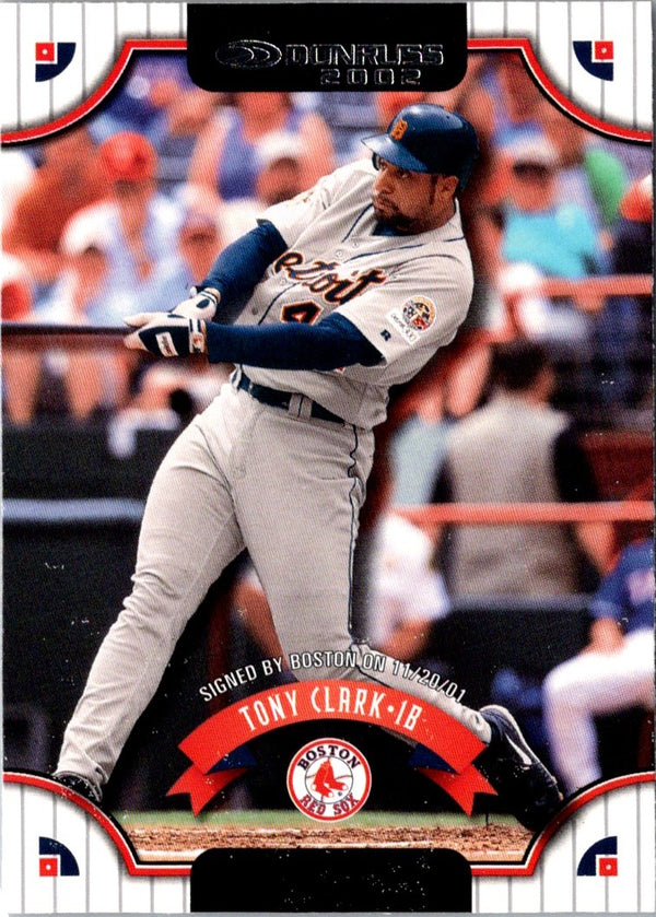 2002 Donruss Tony Clark #111