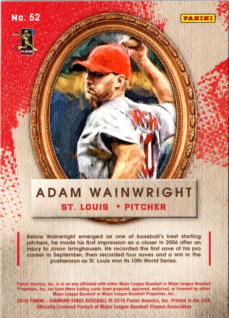 2016 Panini Diamond Kings Adam Wainwright