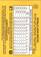 1987 Donruss Ron Oester #206