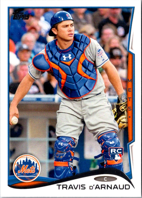 2014 Topps Travis d'Arnaud #248 Rookie