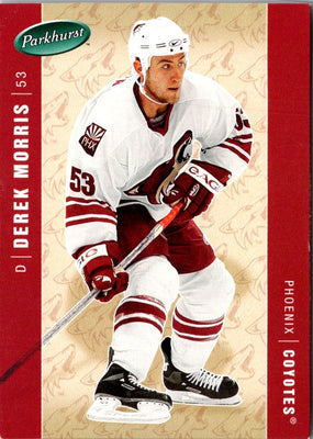 2005 Parkhurst Derek Morris #382