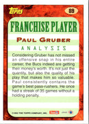 1993 Topps Paul Gruber