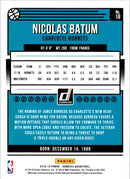 2018 Donruss Nicolas Batum