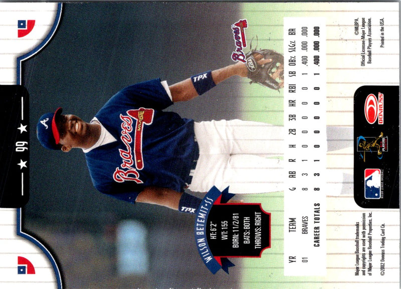 2002 Donruss Wilson Betemit