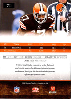2007 Donruss Gridiron Gear Braylon Edwards #71