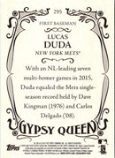 2016 Topps Gypsy Queen Lucas Duda