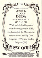 2016 Topps Gypsy Queen Lucas Duda #295