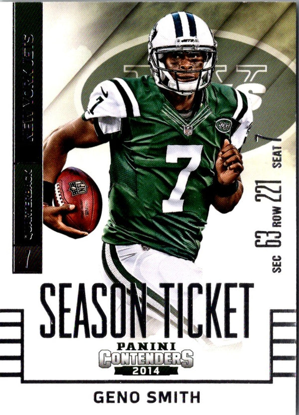 2014 Panini Contenders Geno Smith #56