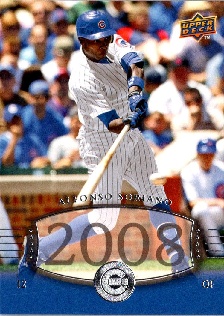 2008 Upper Deck Timeline Alfonso Soriano