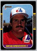 1986 Donruss Wayne Krenchicki