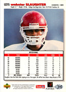 1995 Collector's Choice Update Webster Slaughter