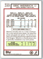 1992 Topps Eric Weinrich #399