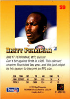 1995 Playoff Prime Brett Perriman #59