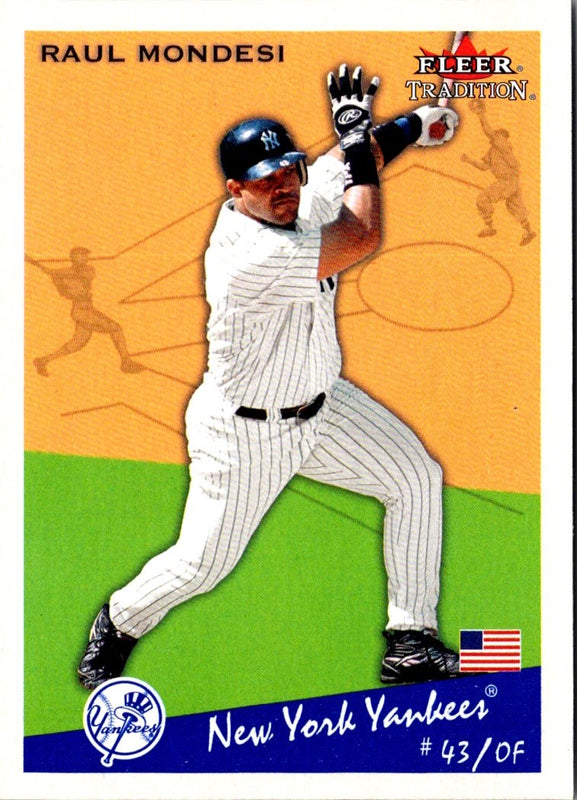 2002 Fleer Tradition Update Raul Mondesi #U215