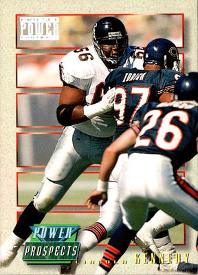 1993 Pro Set Power Update Prospects Lincoln Kennedy #PP57