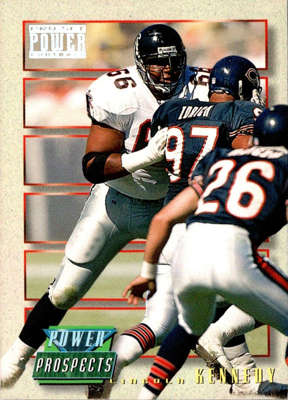 1993 Pro Set Power Update Prospects Lincoln Kennedy #PP57