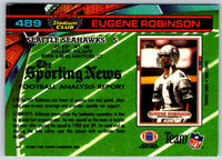 1991 Topps Stadium Club Football Eugene Robinson #489