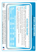 2011 Bowman Prospects Evan Crawford