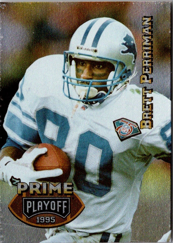 1995 Playoff Prime Brett Perriman #59