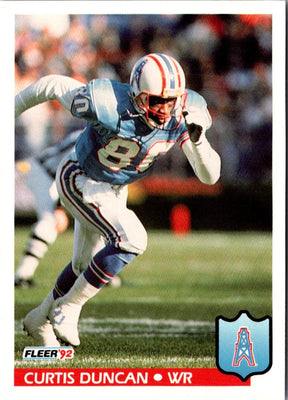 1992 Fleer Curtis Duncan #143