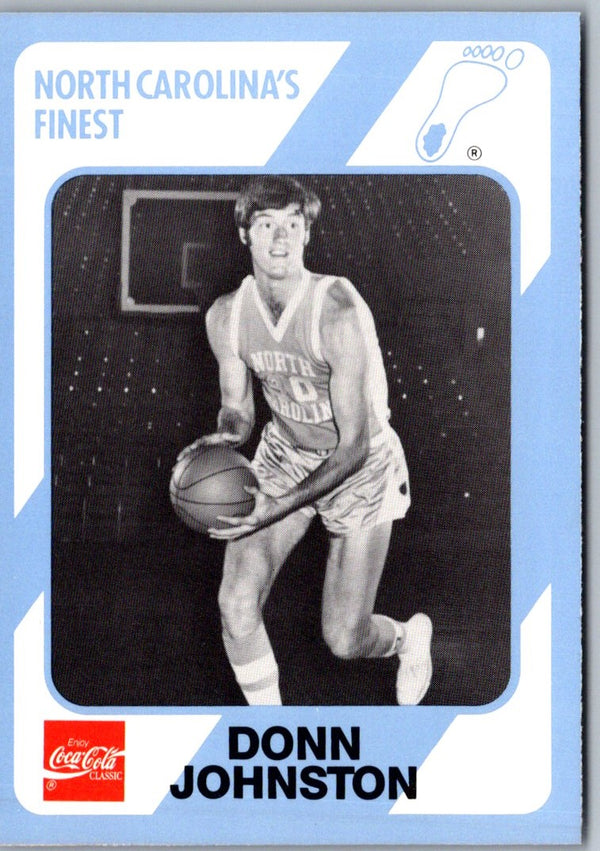 1989 Collegiate Collection North Carolina's Finest Donn Johnston #170