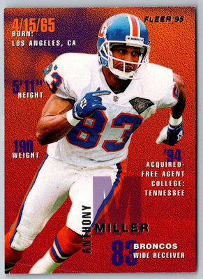 1995 Fleer Anthony Miller #113